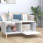 Preview: Couchtisch Weiß 89,5x50x40 cm Holzwerkstoff