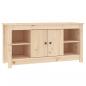Preview: TV-Schrank 103x36,5x52 cm Massivholz Kiefer