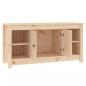 Preview: TV-Schrank 103x36,5x52 cm Massivholz Kiefer