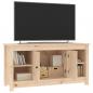 Preview: TV-Schrank 103x36,5x52 cm Massivholz Kiefer