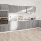 Preview: Unterschrank mit Schublade Grau Sonoma 50x46x81,5 cm