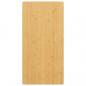 Preview: ARDEBO.de - Tischplatte 40x80x4 cm Bambus