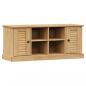 Preview: Schuhbank VIGO 106x35x45 cm Massivholz Kiefer
