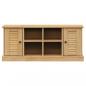 Preview: Schuhbank VIGO 106x35x45 cm Massivholz Kiefer