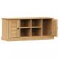 Preview: Schuhbank VIGO 106x35x45 cm Massivholz Kiefer