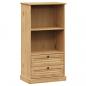 Preview: Bücherregal VIGO 60x35x114,5 cm Massivholz Kiefer