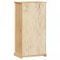Preview: Bücherregal VIGO 60x35x114,5 cm Massivholz Kiefer