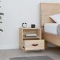 Preview: Nachttisch 40x34x45 cm Massivholz Kiefer