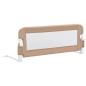 Preview: Kleinkind-Bettschutzgitter Taupe 102x42 cm Polyester