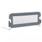 Preview: Kleinkind-Bettschutzgitter Grau 102x42 cm Polyester