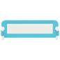 Preview: Kleinkind-Bettschutzgitter Blau 120x42 cm Polyester