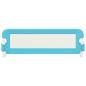 Preview: Kleinkind-Bettschutzgitter Blau 120x42 cm Polyester
