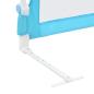 Preview: Kleinkind-Bettschutzgitter Blau 180x42 cm Polyester