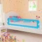 Preview: Kleinkind-Bettschutzgitter Blau 180x42 cm Polyester