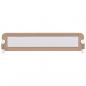 Preview: Kleinkind-Bettschutzgitter Taupe 180x42 cm Polyester