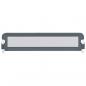 Preview: Kleinkind-Bettschutzgitter Grau 180x42 cm Polyester