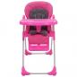 Preview: Baby-Hochstuhl Rosa und Grau