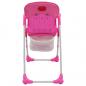 Preview: Baby-Hochstuhl Rosa und Grau