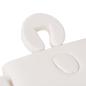 Preview: Massageliege 3-Zonen Klappbar 10 cm Sitz Weiß