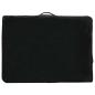 Preview: Massageliege 4-Zonen Holzgestell Anthrazit 186x68 cm