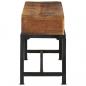 Preview: TV-Schrank 110x30x46 cm Altholz Massiv 