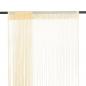 Preview: ARDEBO.de - Fadenvorhänge 2 Stk. 100 x 250 cm Cremefarben