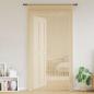 Preview: Fadenvorhänge 2 Stk. 140 x 250 cm Beige