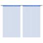 Preview: Fadenvorhänge 2 Stk. 140 x 250 cm Blau