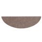 Preview: 15 Stk. Selbstklebende Treppenmatten Nadelvlies 56x17x3cm Braun