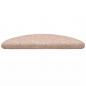 Preview: 15 Stk. Selbstklebende Treppenmatten Nadelvlies 56x17x3cm Braun