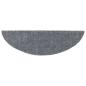 Preview: 15 Stk. Selbstkl. Treppenmatten Nadelvlies 56x17x3cm Hellgrau