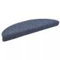 Preview: ARDEBO.de - 15 Stk. Selbstklebende Treppenmatten Nadelvlies 56x17x3cm Blau
