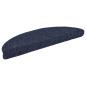 Preview: 15 Stk. Selbstklebende Treppenmatten Nadelvlies 56x17x3cm Blau