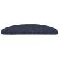 Preview: 15 Stk. Selbstklebende Treppenmatten Nadelvlies 56x17x3cm Blau