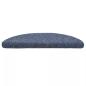 Preview: Stufenmatten Selbstklebend 15 Stk. 56x17x3 cm Blau Halbrund