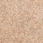 Preview: 15-tlg Selbstklebende Treppenmatten Nadelvlies 65x21x4cm Braun