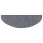 Preview: 15-tlg Selbstkleb. Treppenmatten Nadelvlies 65x21x4cm Hellgrau