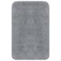 Preview: Badematten-Set 3-tlg. Stoff Grau
