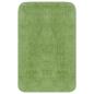 Preview: Badematten-Set 3-tlg. Stoff Grün