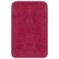 Preview: Badematten-Set 3-tlg. Stoff Fuchsia