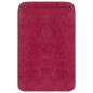 Preview: Badematten-Set 2-tlg. Stoff Fuchsia