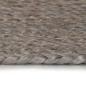 Preview:  Teppich Handgefertigt Jute Rund 90 cm Grau
