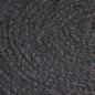Preview:  Teppich Handgefertigt Jute Rund 120 cm Dunkelgrau