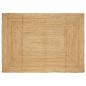 Preview: Teppich Handgefertigt Jute Natur 160x230 cm