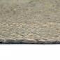 Preview: Tischsets 4 Stk. Grau 38 cm Rund Jute