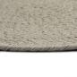 Preview: Tischsets 4 Stk. Grau 38 cm Rund Baumwolle