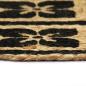 Preview: Tischsets 4 Stk. Schwarz 38 cm Rund Jute