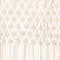 Preview: Makramee Vorhang 140×240 cm Baumwolle