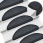 Preview: ARDEBO.de - 15 Stk. Treppenmatten Anthrazit 56 x 17 x 3 cm
