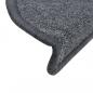 Preview: 15 Stk. Treppenmatten Dunkelgrau 56 x 17 x 3 cm